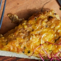 Zwiebelkuchen sollte mit Ober-Unterhitze gebacken werden. Umluft würde ihn aus Sicht von Doreen Bergmann austrocknen.  (Foto: Andreas Drouve/dpa-tmn)