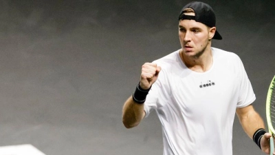 Jan-Lennard Struff führt nach der Absage von Alexander Zverev das deutsche Davis-Cup-Team an. (Foto: Frank Molter/dpa)