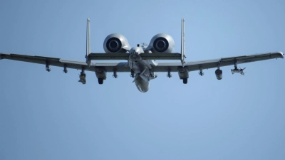 Das US-Militär will das betagte aber bewährte Flugzeug vom Typ A-10 weiterhin nutzen. (Archivbild) (Foto: Gregor Fischer/dpa)