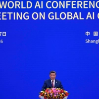 Das Thema KI ist für die chinesische Staats- und Parteiführung von großer Bedeutung.  (Foto: Ng Han Guan/AP Pool/AP/dpa)