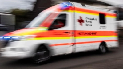 Sanitäter brachten den Schüler in ein Krankenhaus. (Symbolbild) (Foto: Boris Roessler/dpa)