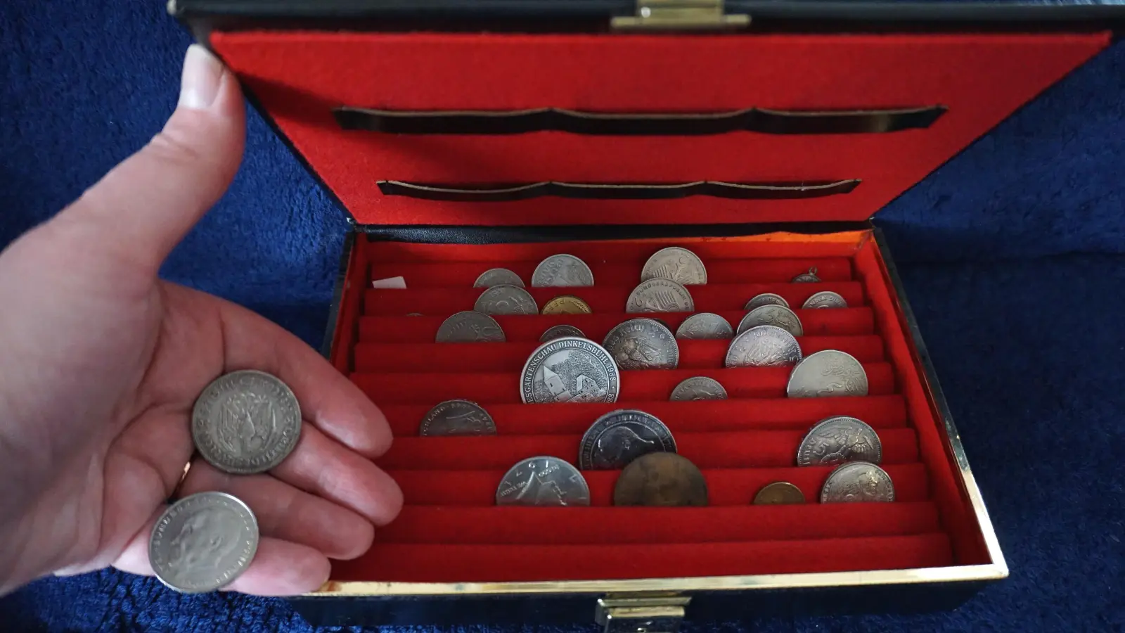 Münzsammler haben das Ziel, ihren Bestand zu vervollständigen. Jedoch ist nicht jedes Angebot auf dem Markt auch echt. (Foto: Andrea Walke)