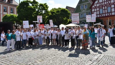 Bereits im Juni hatte ein Protesttag stattgefunden, an dem viele Apothekenteams teilnahmen. (Archivbild: Ute Niephaus)