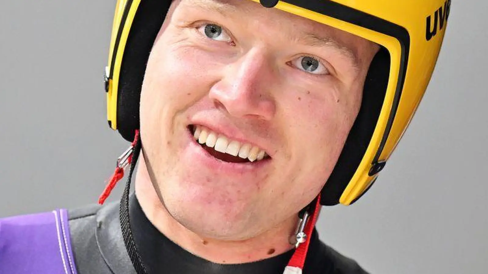 Max Langenhan fährt in den ersten drei Läufen dreimal Bahnrekord.  (Foto: Robert Michael/dpa)