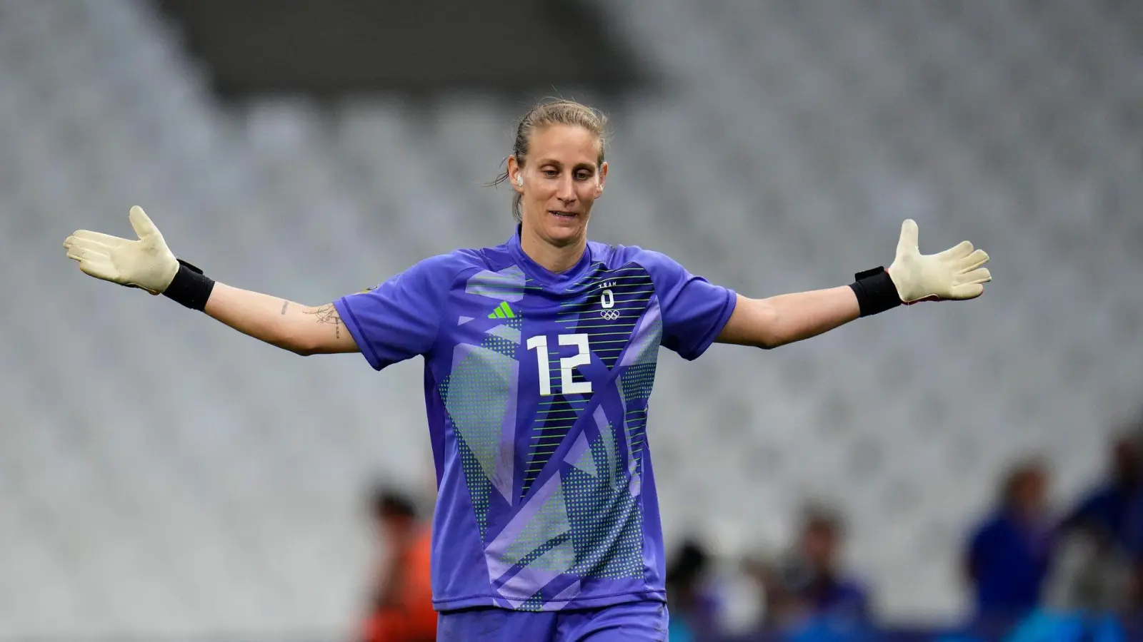 Olympia-Heldin der DFB-Frauen:  Ann-Katrin Berger (Foto: Julio Cortez/AP)