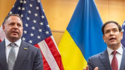 Die Ukraine könnte US-Außenminister Marco Rubio zufolge mehr Bedenkzeit bekommen. (Foto: Martial Trezzini/KEYSTONE/dpa)