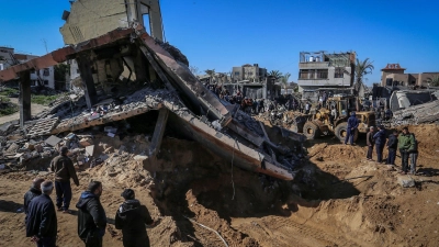 Erneut gab es einen Angriff in Chan Junis im südlichen Gazastreifen. (Foto: Abed Rahim Khatib/dpa)