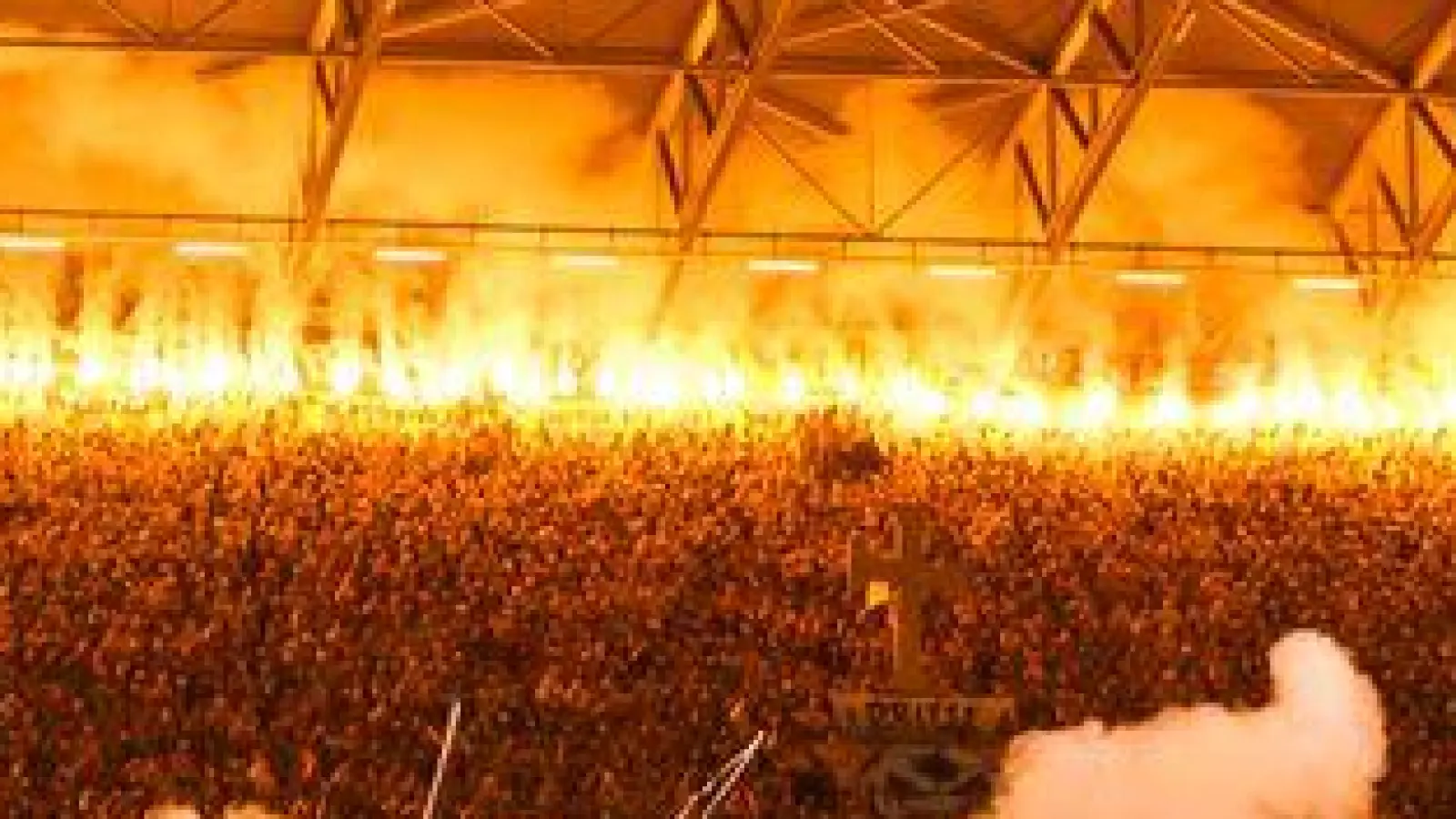 Über den Einsatz von Pyrotechnik wird immer wieder gestritten. (Foto: Robert Michael/dpa)