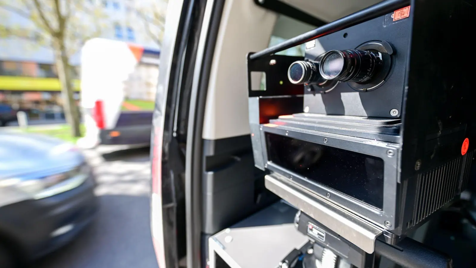 Im April findet wieder ein bundesweiter Blitzermarathon der Polizei statt. (Symbolbild) (Foto: Sebastian Christoph Gollnow/dpa)