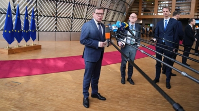 Skeptisch gegenüber Trumps Vorstoß: Außenminister Wadephul. (Foto: Virginia Mayo/AP/dpa)