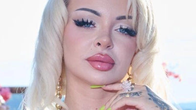 Über die Strafe für Rapperin Katja Krasavice sollte eigentlich öffentlich verhandelt werden - nun wurde der Termin aufgehoben. (Archivbild) (Foto: Annette Riedl/dpa)