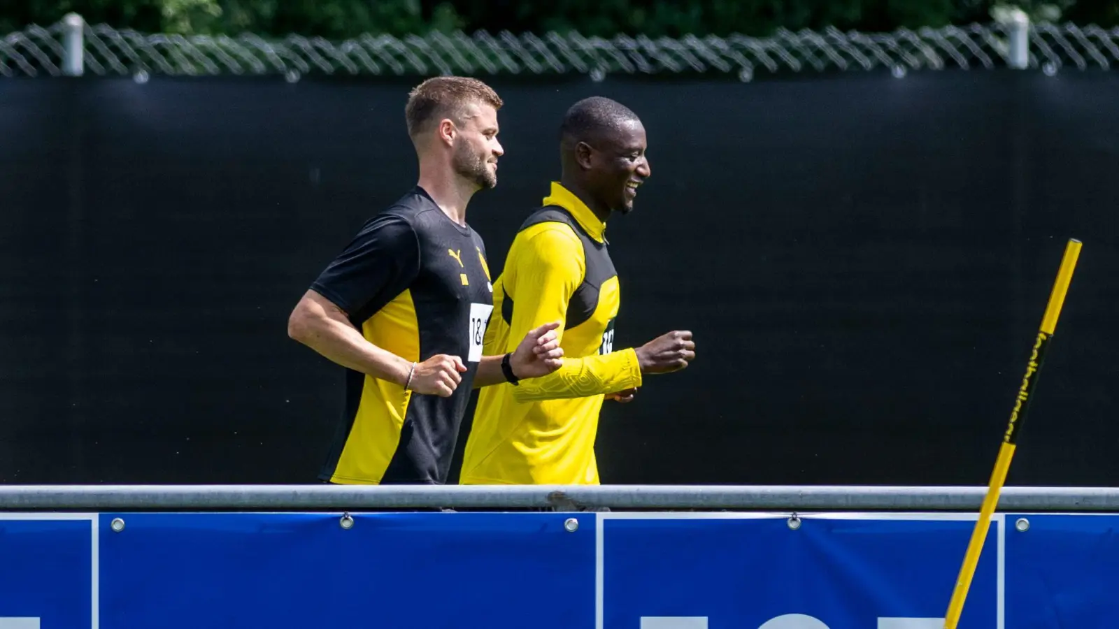 BVB-Neuzugang Guirassy ist wieder fit.  (Foto: David Inderlied/dpa)