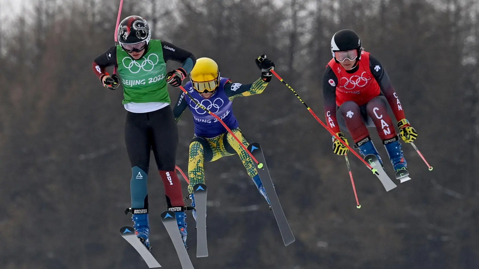 Das Skicross-Rennen im russischen Sunny Valley wurde abgesagt. (Foto: Angelika Warmuth/dpa)