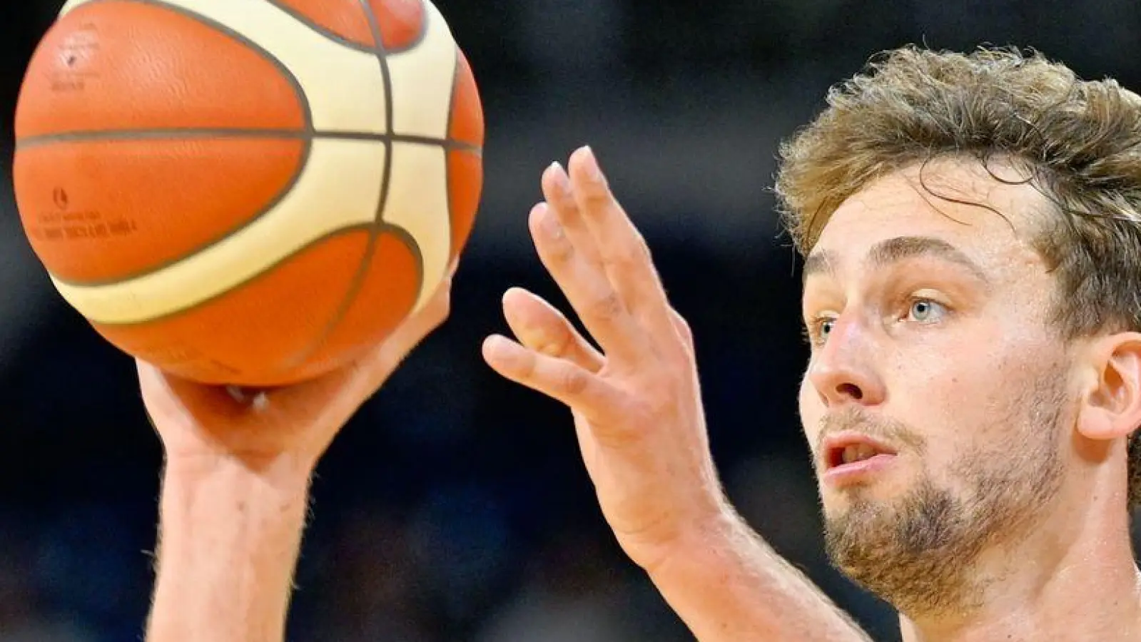 Franz Wagner und die deutschen Basketballer haben auch den zweiten EM-Test gewonnen. (Foto: Uwe Anspach/dpa)