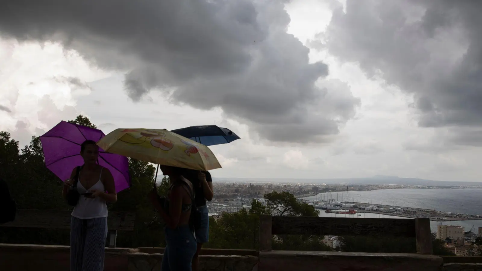 Auch die kommenden Tage soll das Wetter auf Mallorca wechselhaft bleiben. (Foto: Clara Margais/dpa)