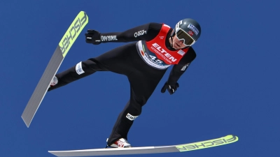 Holte sich seine vierte Goldmedaille bei der WM in Planica: Jarl Magnus Riiber. (Foto: Daniel Karmann/dpa)