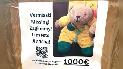 Ein Plakat zu einer Suchaktion. (Archivbild) (Foto: Christof Bock/dpa-Zentralbild/dpa)