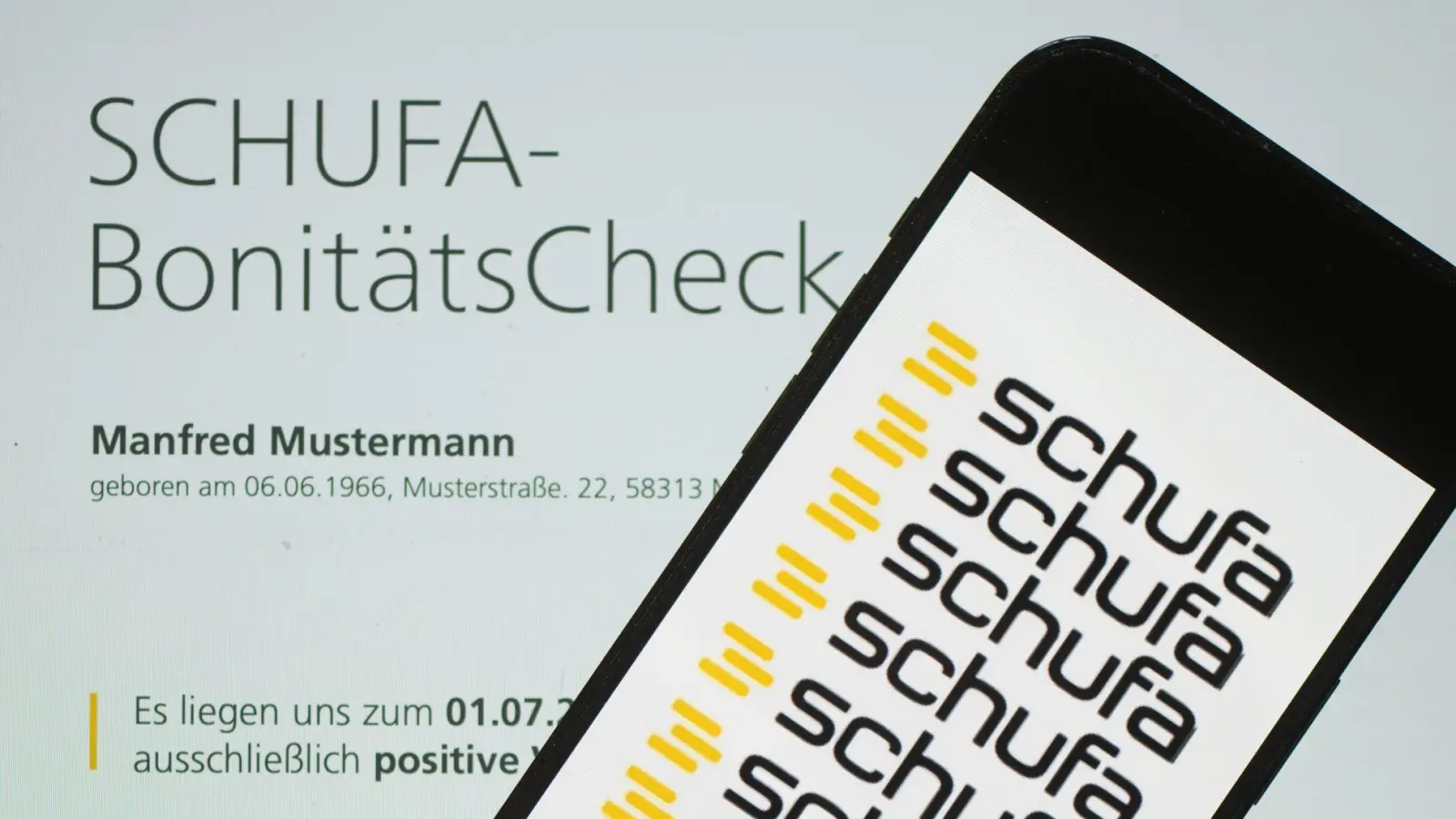 Der BGH hat die Speicherfristen der Schufa unter die Lupe genommen. (Archivbild) (Foto: Sebastian Kahnert/dpa)