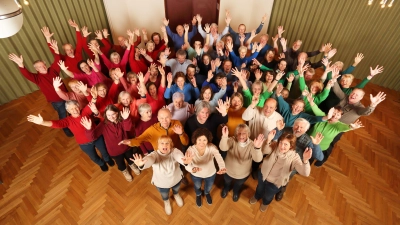 Hat sich für einen Auftritt auf dem Deutschen Chorfest am 31. Mai in Nürnberg gegründet, der Projektchor der Sängergruppe Uffenheim. (Foto: Evi Pöltl)