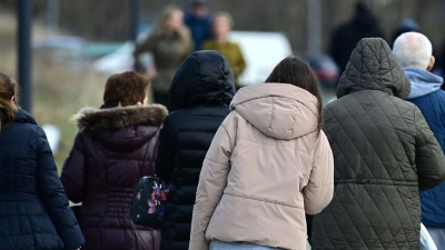 Der Zustrom ukrainischer Flüchtlinge ist rückläufig. (Foto: Soeren Stache/dpa)