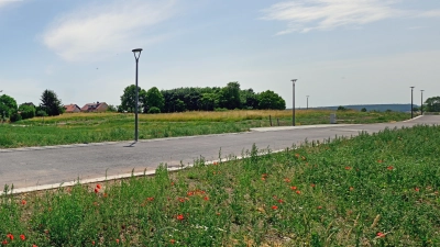 Auf dem Neubaugebiet Am Schimmelwasen liegen in Ornbau viele Hoffnungen. Nun wurden die Pläne für die zwei Mehrfamilienhäuser vorgestellt, die dort entstehen sollen. (Archivfoto: Jim Albright)