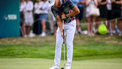 Matti Schmid war am Ende der beste deutsche Golfer. (Foto: Harry Langer/dpa)