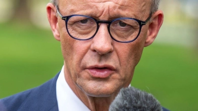 Deutschland habe „eine Art importierten Antisemitismus“, sagt Merz dem Sender Fox News.  (Foto: Michael Kappeler/dpa)