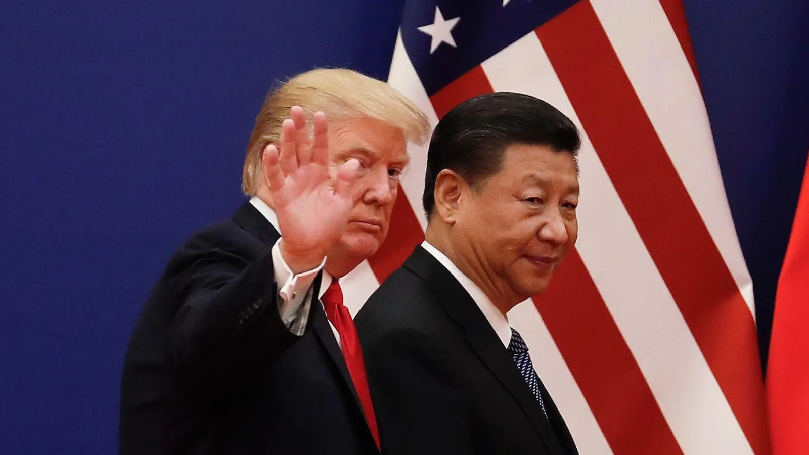 Chinas Staatschef Xi Jinping warb im Telefonat mit Donald Trump für Kooperation. (Archivbild)   (Foto: Andy Wong/AP/dpa)