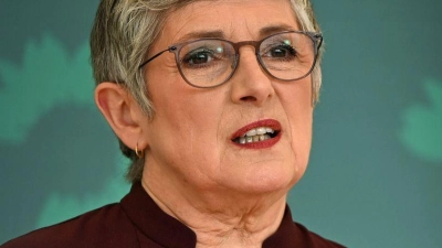 Grünen-Fraktionschefin Britta Haßelmann findet das Wehrdienst-Modernisierungsgesetz schlecht gemacht. (Archivbild) (Foto: Lilli Förter/dpa)