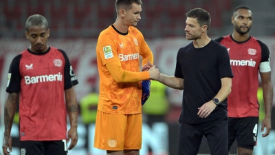 Bayers Torwart Kovar war nicht fehlerfrei. (Foto: Federico Gambarini/dpa)