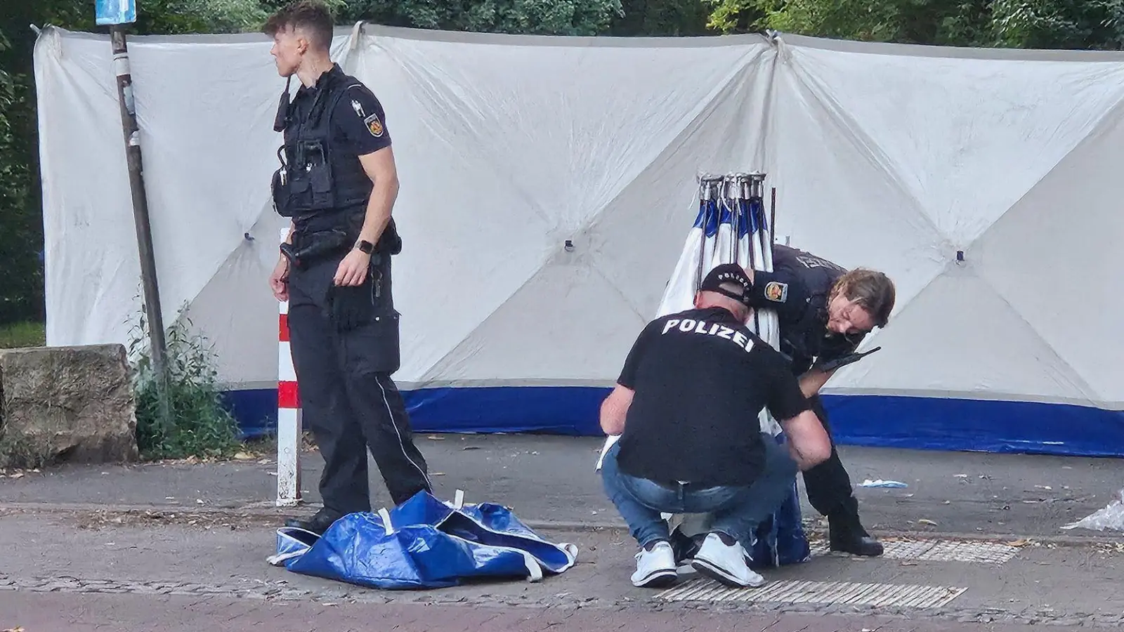 Nach einem Streit in Bremen starb ein Mann noch am Tatort. (Foto: Dierk Rohdenburg/Mediengruppe Kreiszeitung/dpa)