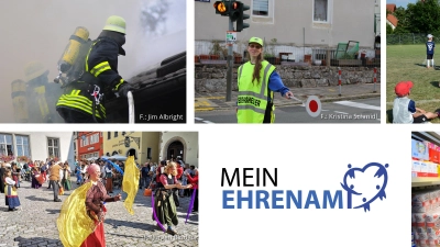 Ehrenamtliches Engagement ist vielfältig und wichtig - und flz.de daher einen Preis wert. (Symbolbild: Collage Michael Kirchdörfer)