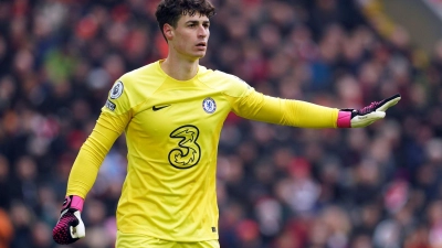 Kepa Arrizabalaga steht künftig bei Real Madrid zwischen den Pfosten. (Foto: Martin Rickett/Press Association/dpa)