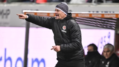 Alexander Blessin war mit der Leistung seiner Mannschaft zufrieden. (Foto: Harry Langer/dpa)