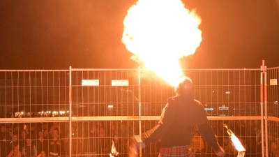 Auch ohne Sonne wird es heiß in Berbersbach.  (Foto: MC Rückwärts-Gang)