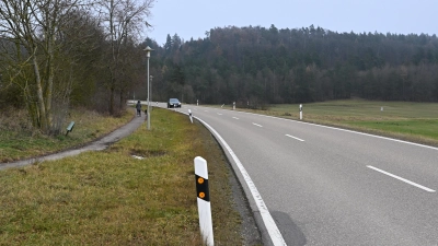 Die Anregung für einen durchgehenden Radweg entlang der Hochstraße hatte der Gemeinderat beim Landratsamt abgegeben. Sie wurde allerdings nicht berücksichtigt. (Foto: Peter Pickel)