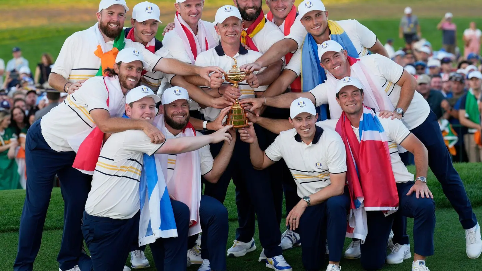 Europa gelang die Titelverteidigung im Ryder Cup. (Foto: Seth Wenig/AP/dpa)