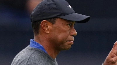 Tiger Woods verabschiedet sich auf unbestimmte Zeit aus der Öffentlichkeit. (Archivfoto) (Foto: Zac Goodwin/PA Wire/dpa)