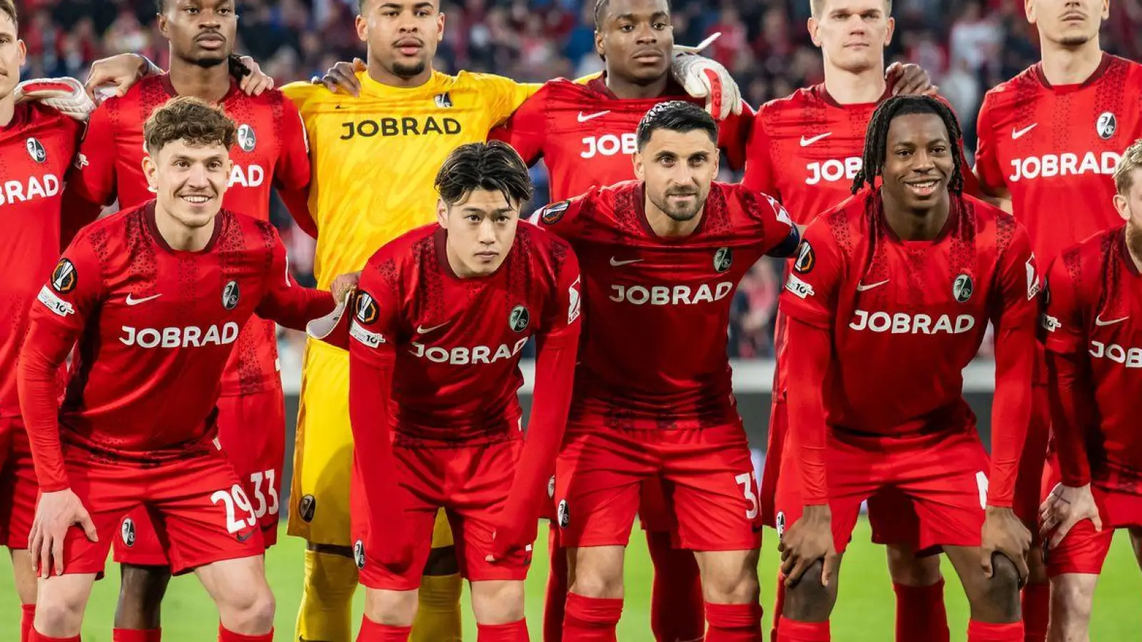 Der SC Freiburg steht erstmals in einem Europapokal-Viertelfinale. (Archivbild) (Foto: Silas Stein/dpa)