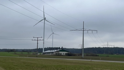 Infrastrukturausbau für die Einspeisung erneuerbarer Energien: Die N-Ergie Netz plant den Ersatzneubau der Hochspannungsleitung zwischen Dietenhofen-Neudorf und Steinsfeld-Endsee. (Foto: Yvonne Neckermann)