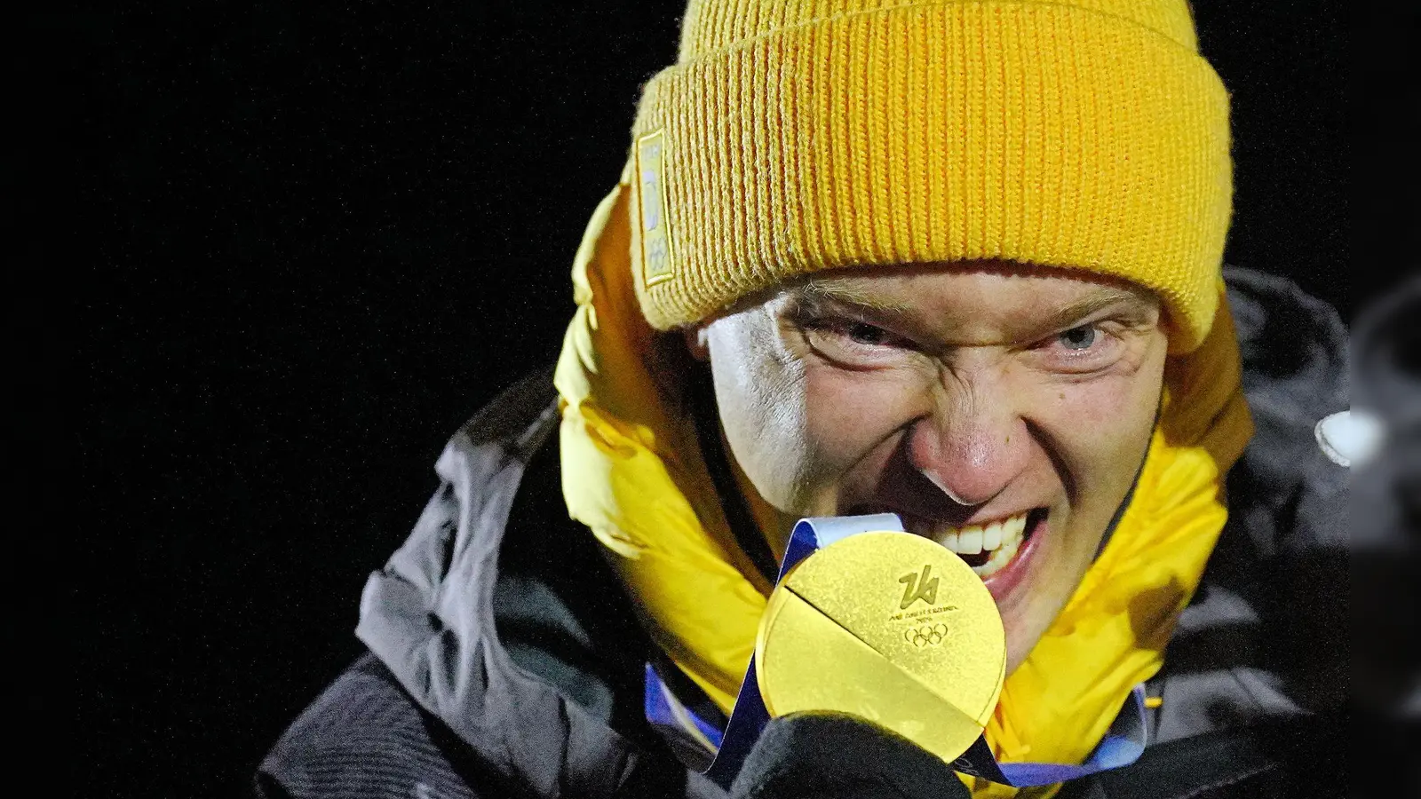 Erstes Gold - Max Langenhan gewinnt  (Foto: Michael Kappeler/dpa)