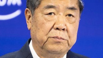 China hatte seinen Vize-Ministerpräsidenten zu dem jährlichen Treffen in Davos geschickt.  (Foto: Gian Ehrenzeller/KEYSTONE/dpa)