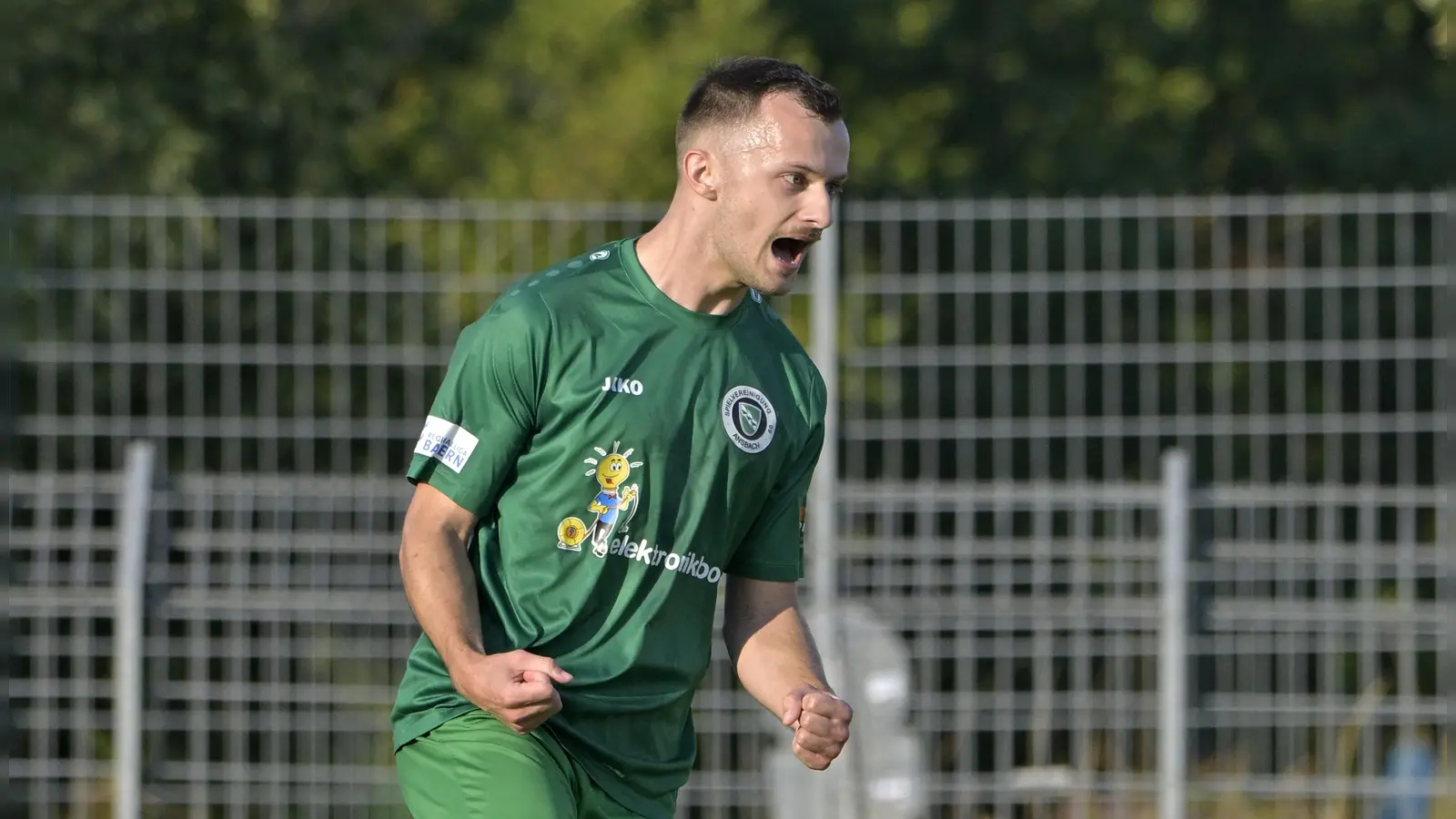 Der Torschütze gegen Aschaffenburg setzt im Pokal aus: Eric Weeger fehlt in der Oberpfalz. (Foto: Martin Rügner)