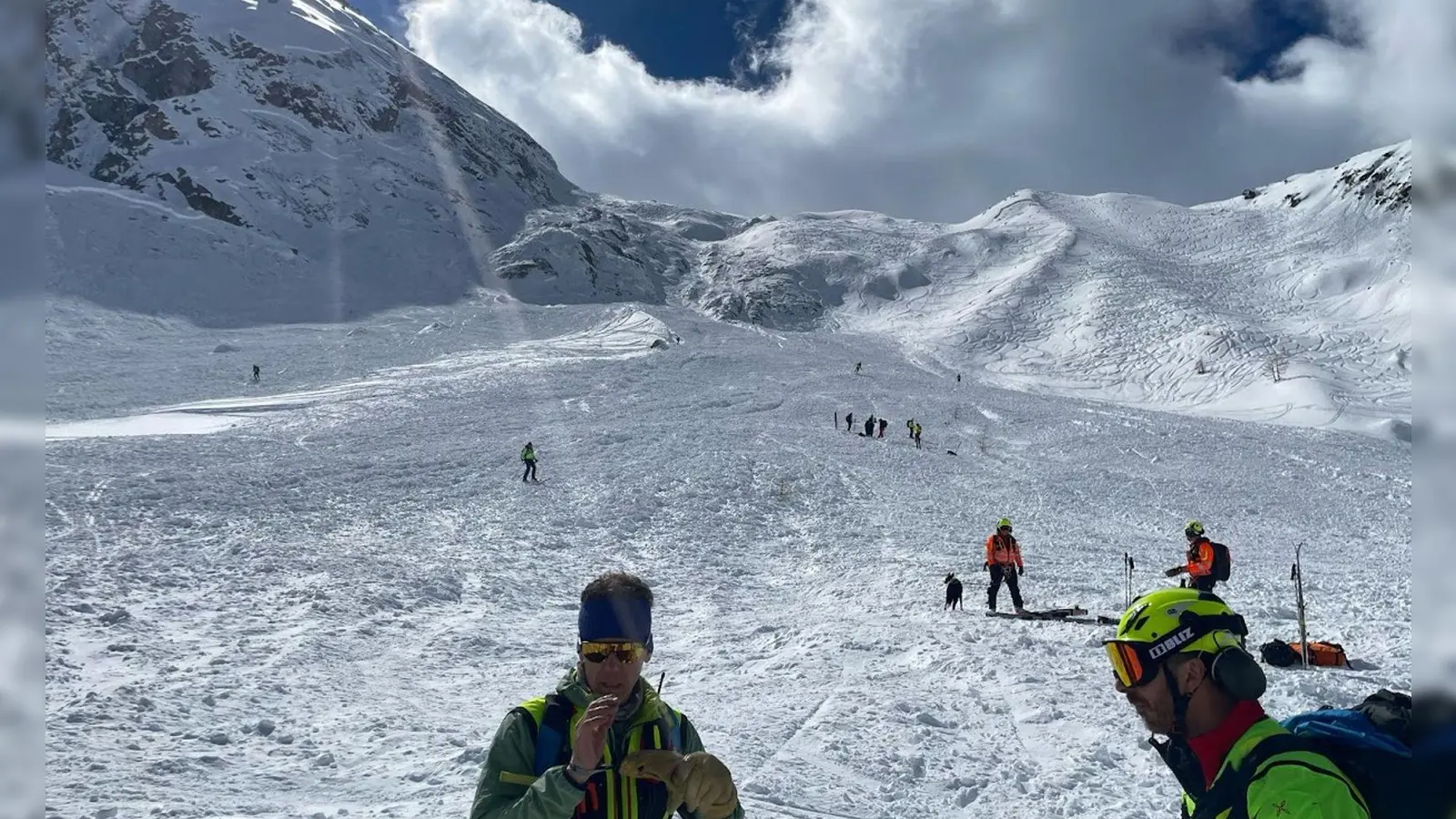 Die Bergretter rückten aus.  (Foto: ---/Soccorso Alpino e Speleologico/dpa)