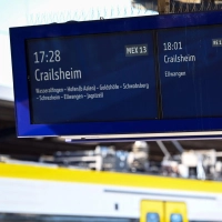 Wegen Schäden an Schienen war die Bahnstrecke zwischen Crailsheim und Aalen gesperrt. (Foto: Fotoreport-DB/onw-images/dpa)