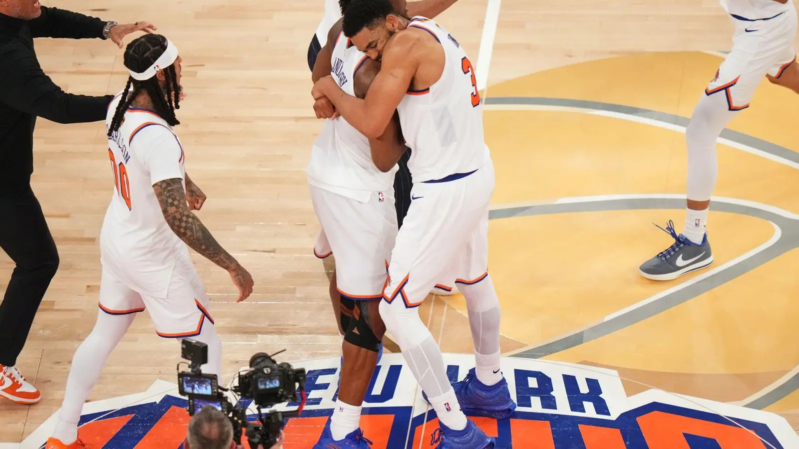 Anunoby (32) wurde zum Matchwinner im Madison Square Garden. (Foto: Frank Franklin II/AP/dpa)