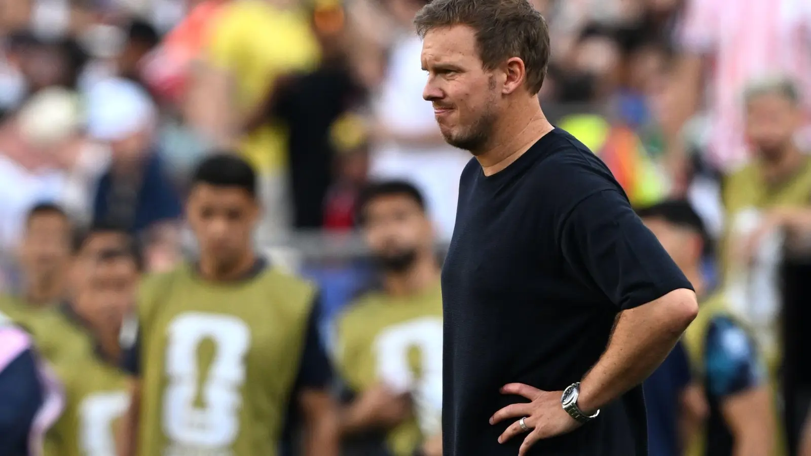 Julian Nagelsmann hat die DFB-Elf nicht in die Erfolgsspur führen können.  (Foto: Federico Gambarini/dpa)