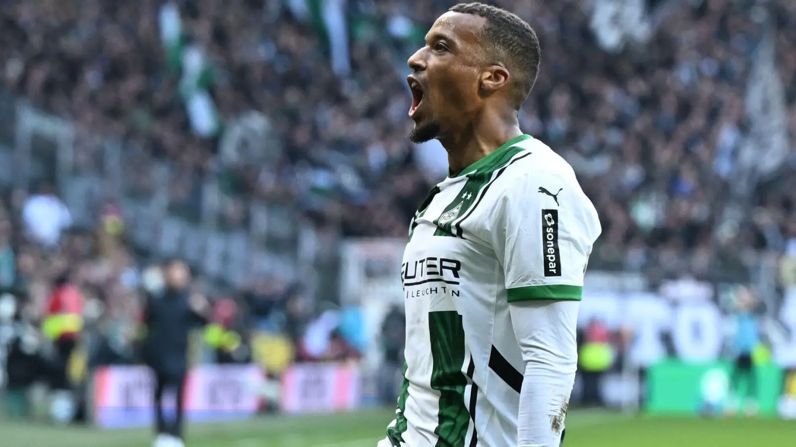 Alassane Pléa war der überragende Spieler bei Gladbach. (Foto: Carmen Jaspersen/dpa)