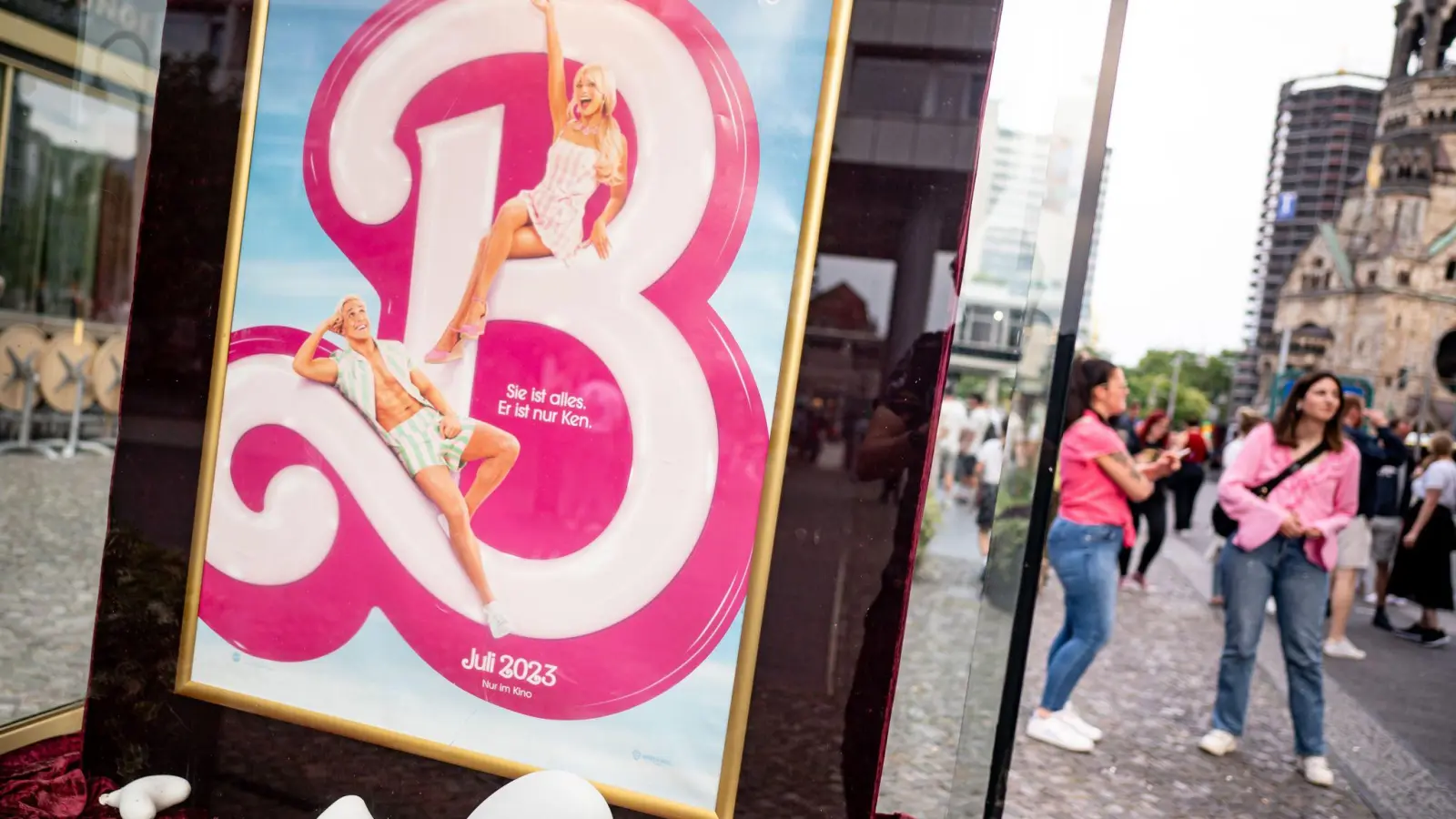 Der Hype um den „Barbie“-Film startete schon Wochen vor der Filmpremiere. (Foto: Fabian Sommer/dpa)