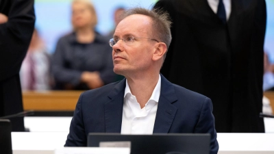 Der frühere Wirecard-Vorstandschef Markus Braun steht zusammen mit zwei weiteren ehemaligen Wirecard-Managern seit Dezember 2022 vor Gericht. (Foto: Sven Hoppe/dpa)